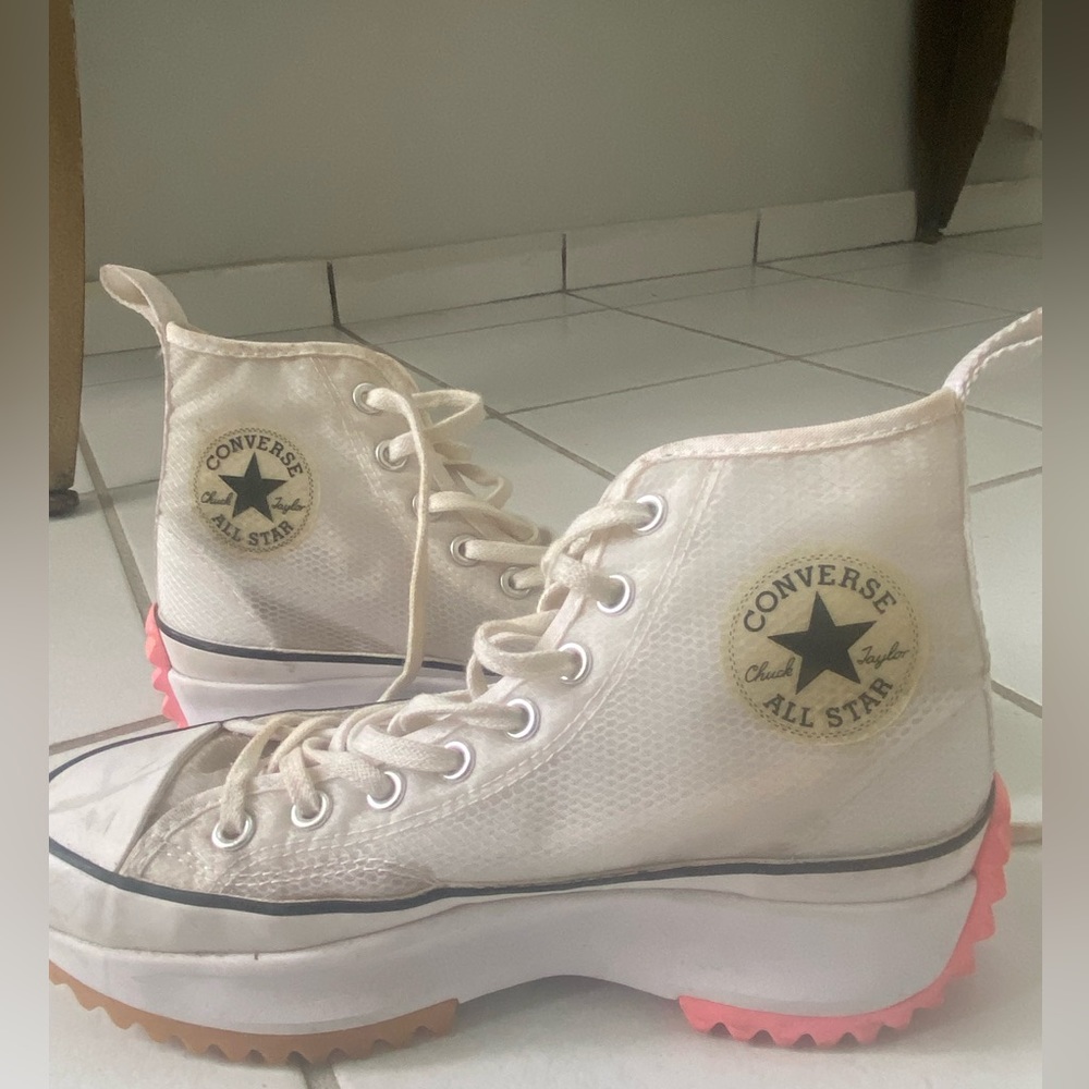Converse Run Star platforms, wedge sneakers!